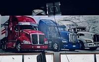 paintings in gas station store